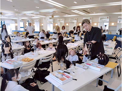 ４種類のパーマ授業